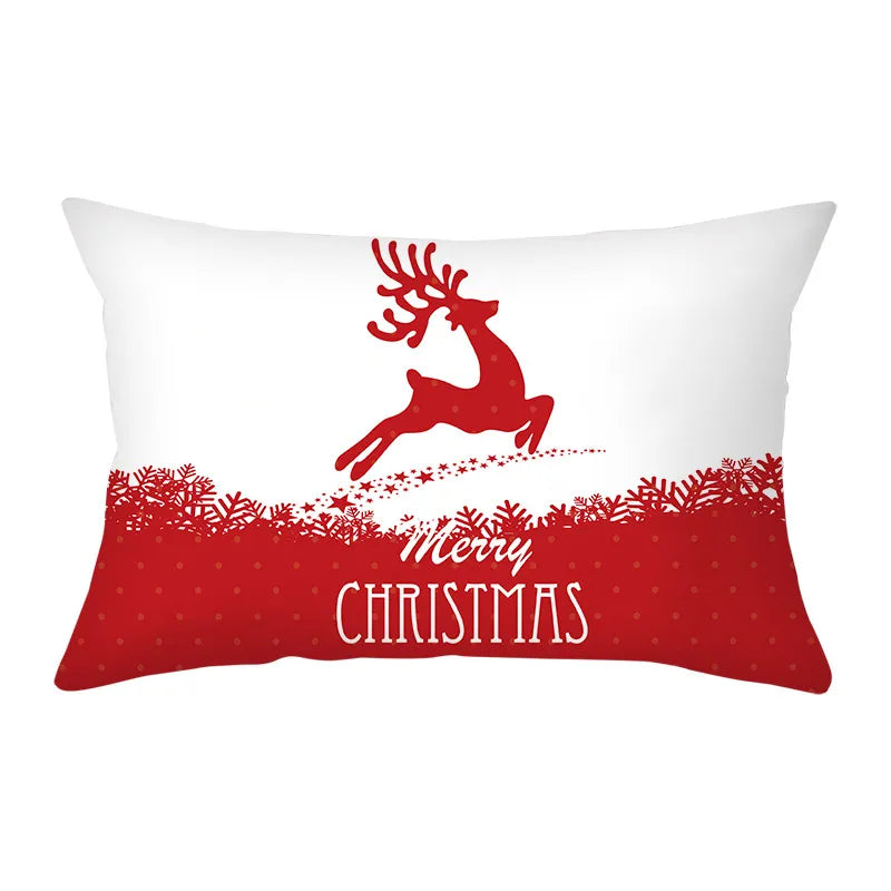 Christmas Cushion Cover 30x50 Polyester Sofa Cushions Decorative Pillo