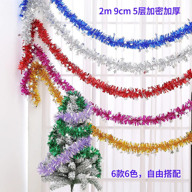 1PCS Wedding Festive Decorations Ribbons New Year's Party Decorations Christmas Party Decorations Christmas Tree Decorations