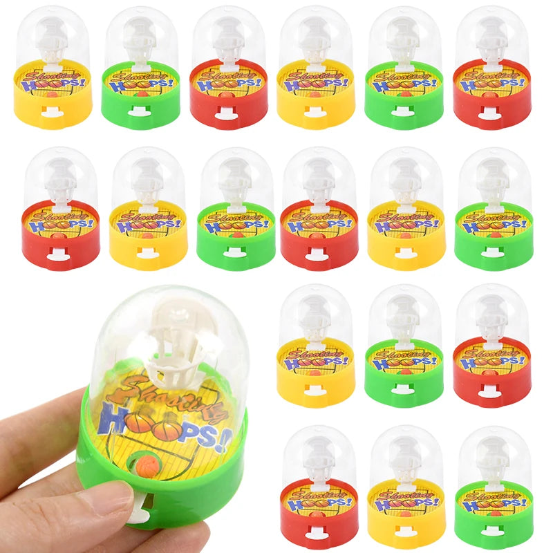 10Pcs Mini Fingers Basketball Shooting Toys Parent-Child Interactive Desktop Games Kids Toys Gifts Birthday Party Supplies