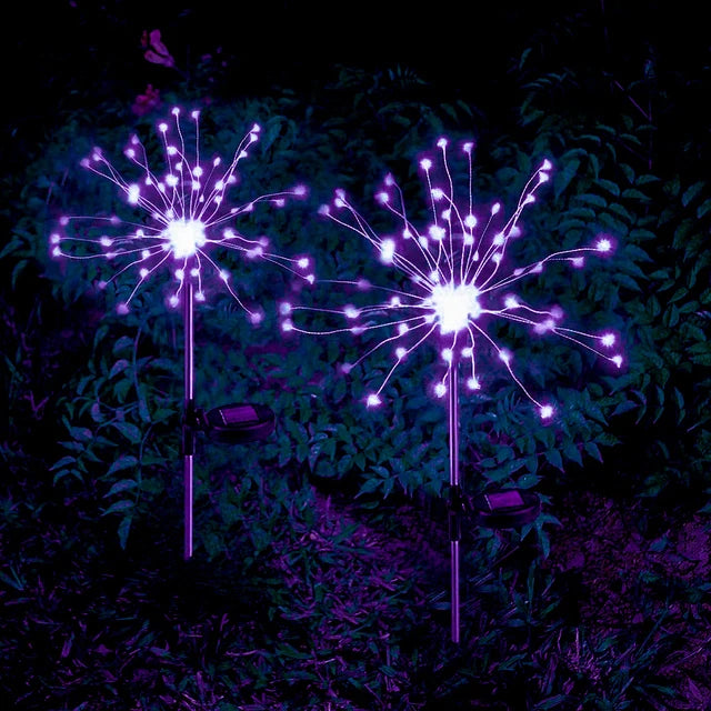 Solar Firework Lights Decoration Solar Garden Fairy Lights