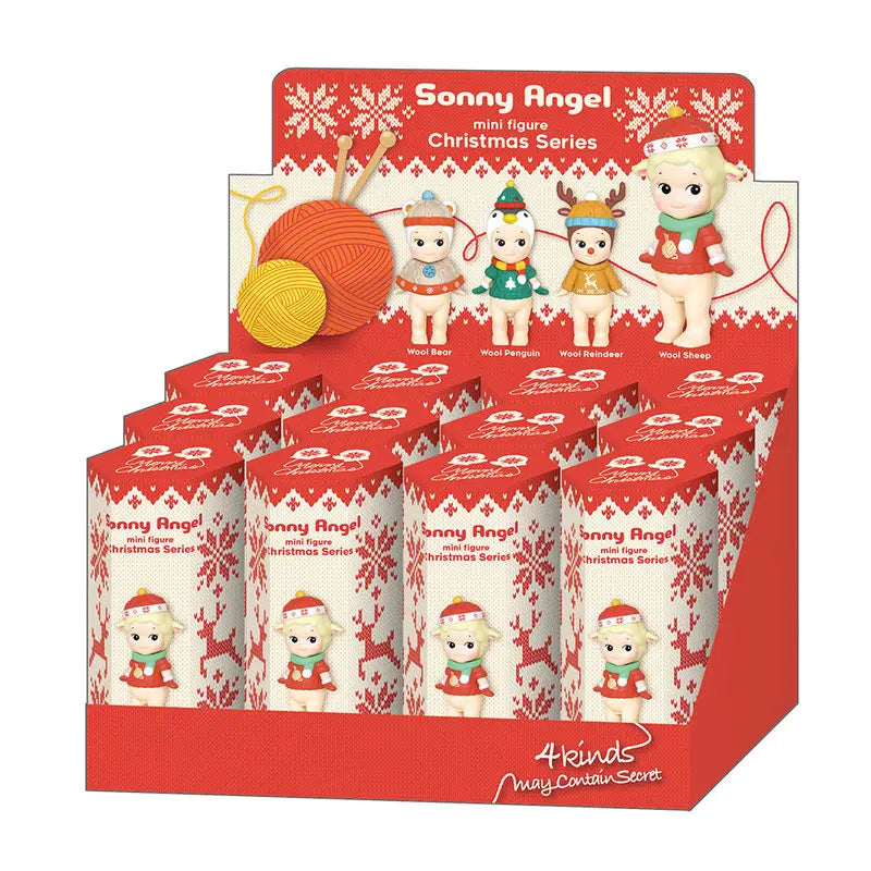 Sonny Angel Merry Christmas Series Fun Mini Figure Collection Mystery Blind Box Fashion Decoration Model Doll For Surprised Gift