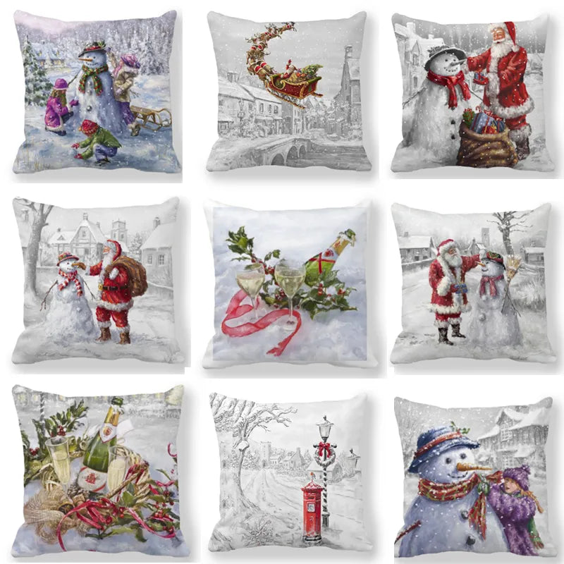 2023 New Years Gifts Christmas Ornaments Xmas Pillow Cases Merry Chris