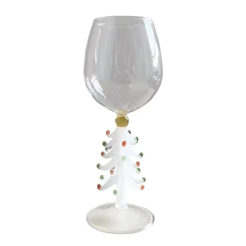 Christmas Wine Glasses Glass Cocktail Champagne