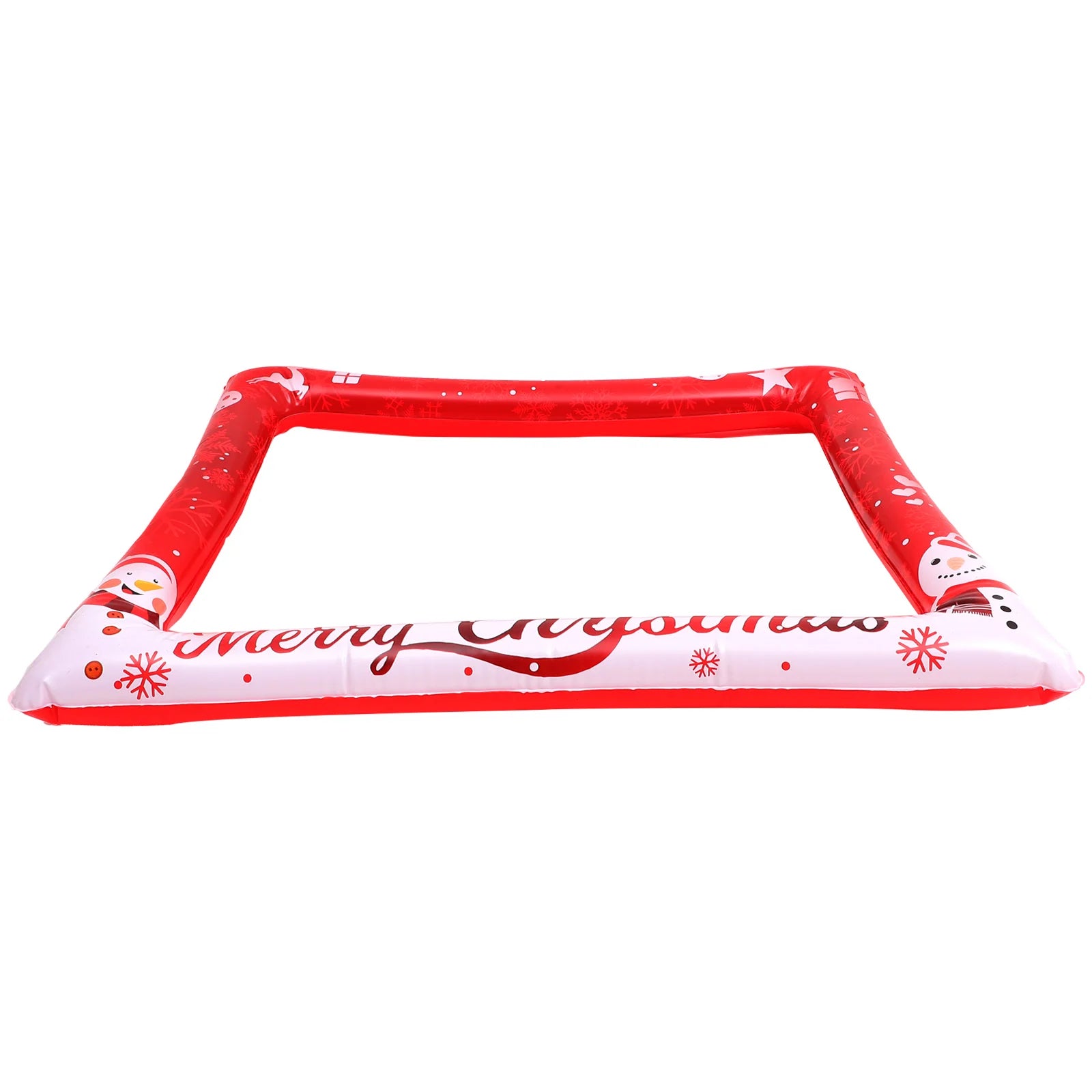 Christmas Inflatable Frame Party Selfie Prop Christmas Photo Booth Prop Party Decoration