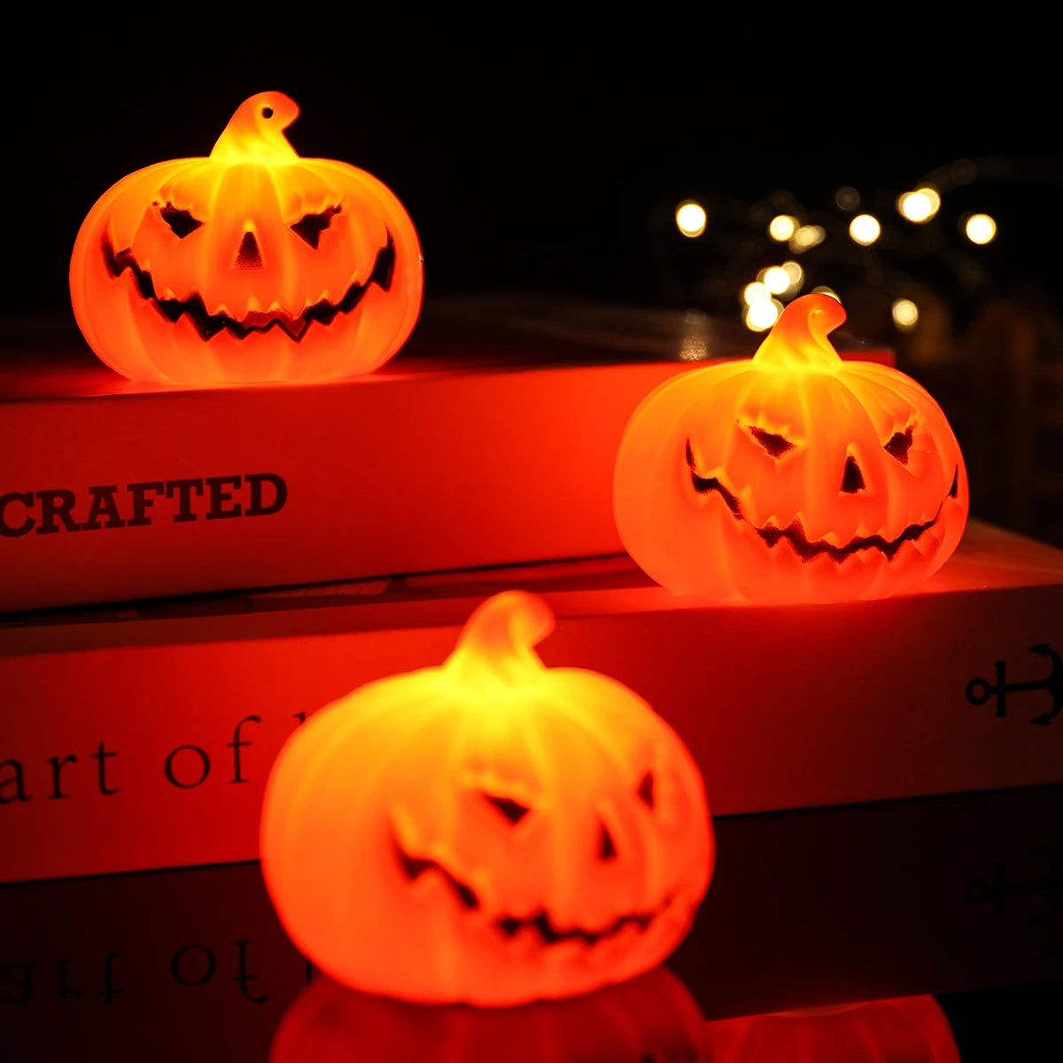 Halloween Pumpkin Lantern Led Pumpkin Lamp Flashing Ghost Lighting Horror House Decor Party Supplies Halloween Decoration 2023