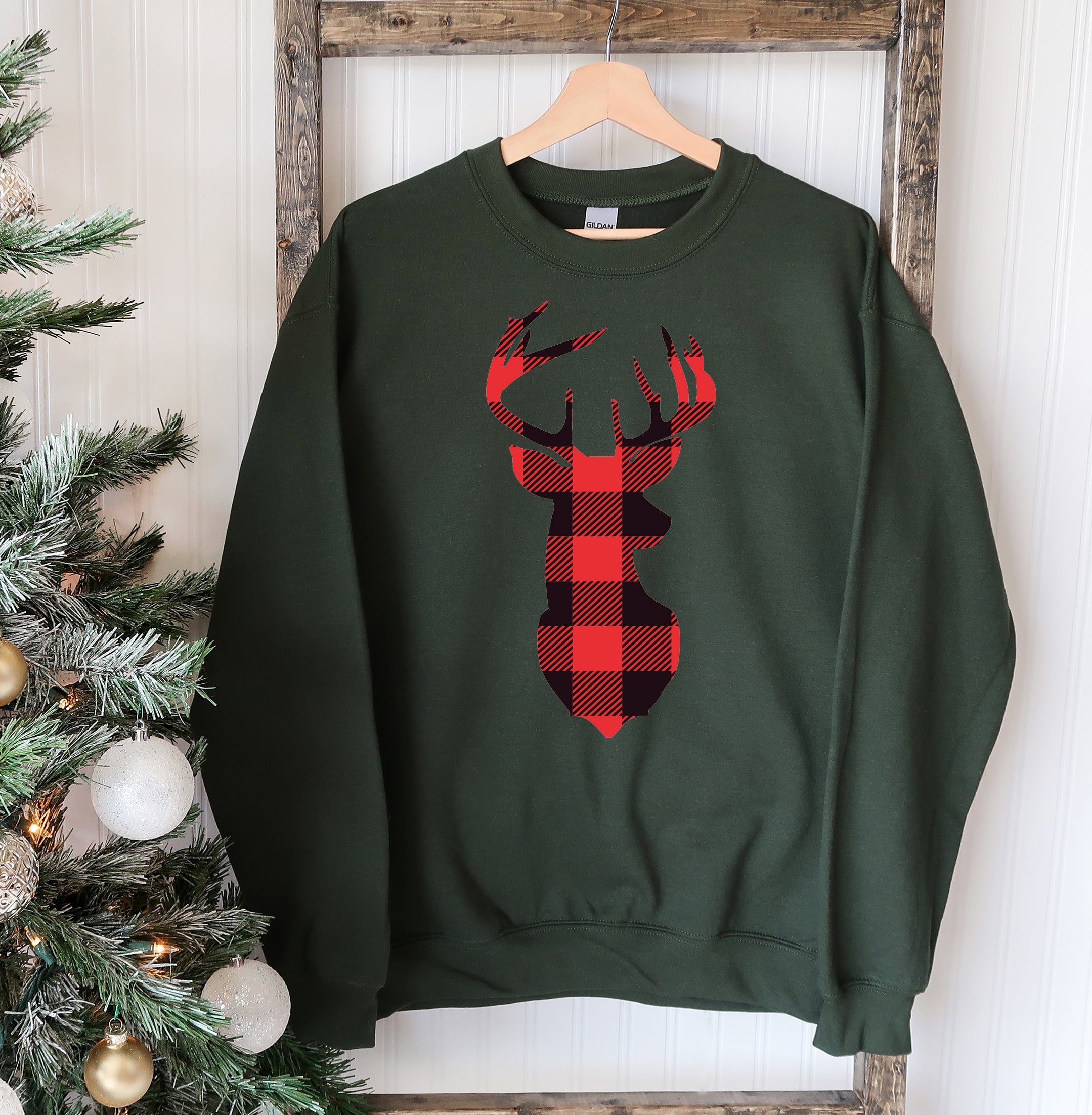 Christmas Deer Sweatshirt