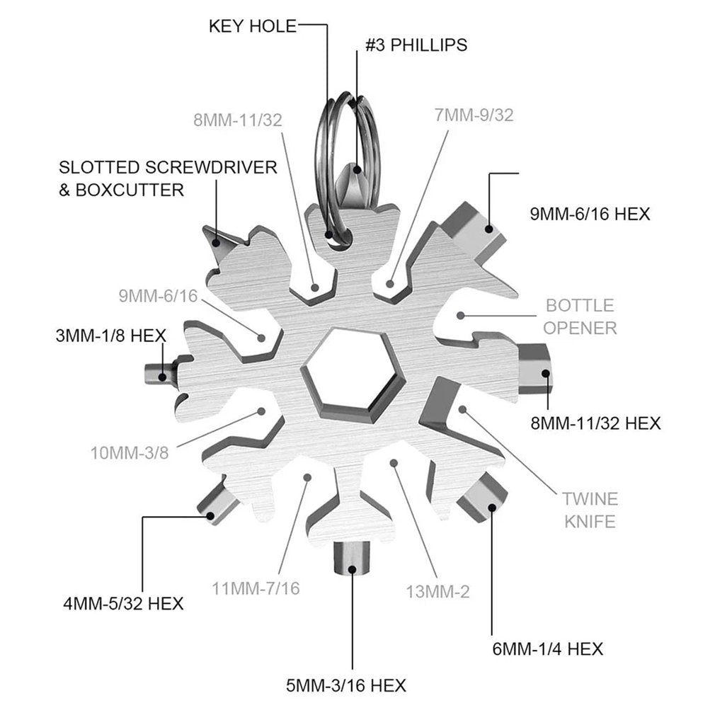 Multifunction Snowflake