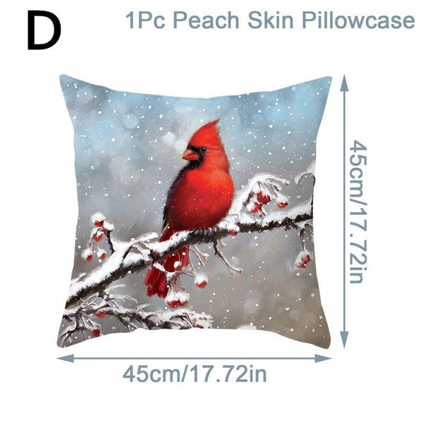 christmas throw pillow covers xmas cushion cover case snowman christma